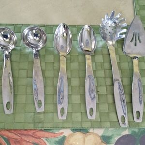 Oneida hostess Stainless steel 6 Pc Serving Set